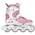 Powerslide Inline Skate Phuzion Argon Rose 80