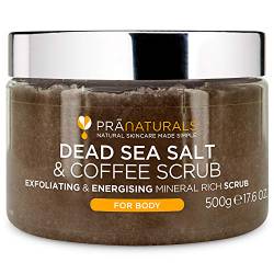 Pranaturals Dead Sea Salt Body Scrub Coffee