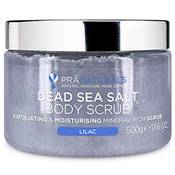 Pranaturals Dead Sea Salt Body Scrub Lilac