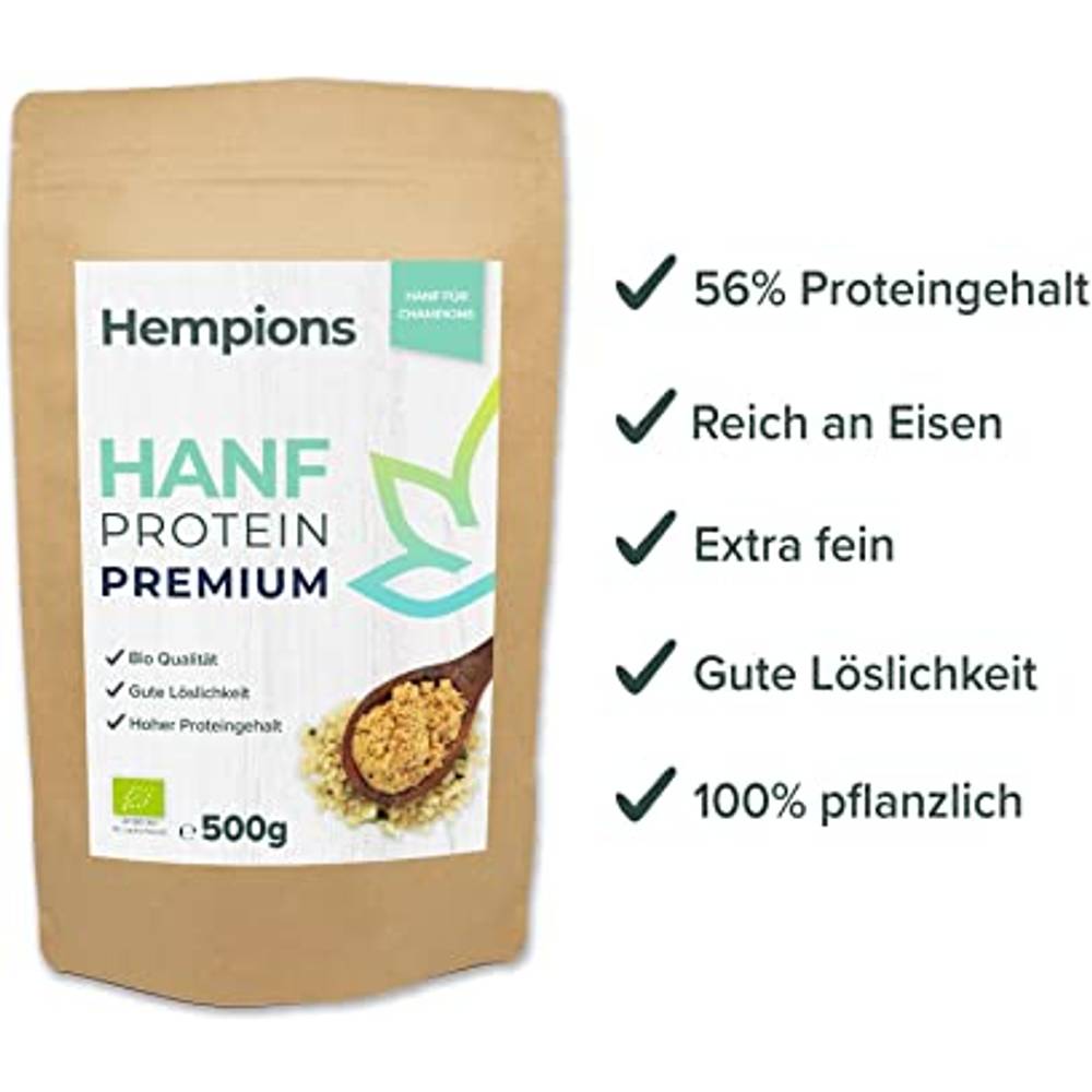 Bio-Hanfprotein Test & Vergleich » Top 16 im Juli 2025