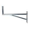 PremiumX 60cm SAT Halterung mit Stützelement Stahl