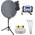 PremiumX Camping Satelliten-Komplettanlage 60cm 