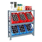 Proregal Getränkekistenregal Tegernsee XL