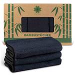 Protea Bambustücher Anthrazit 3er-Set