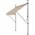 Pro-Tec Klemmmarkise beige