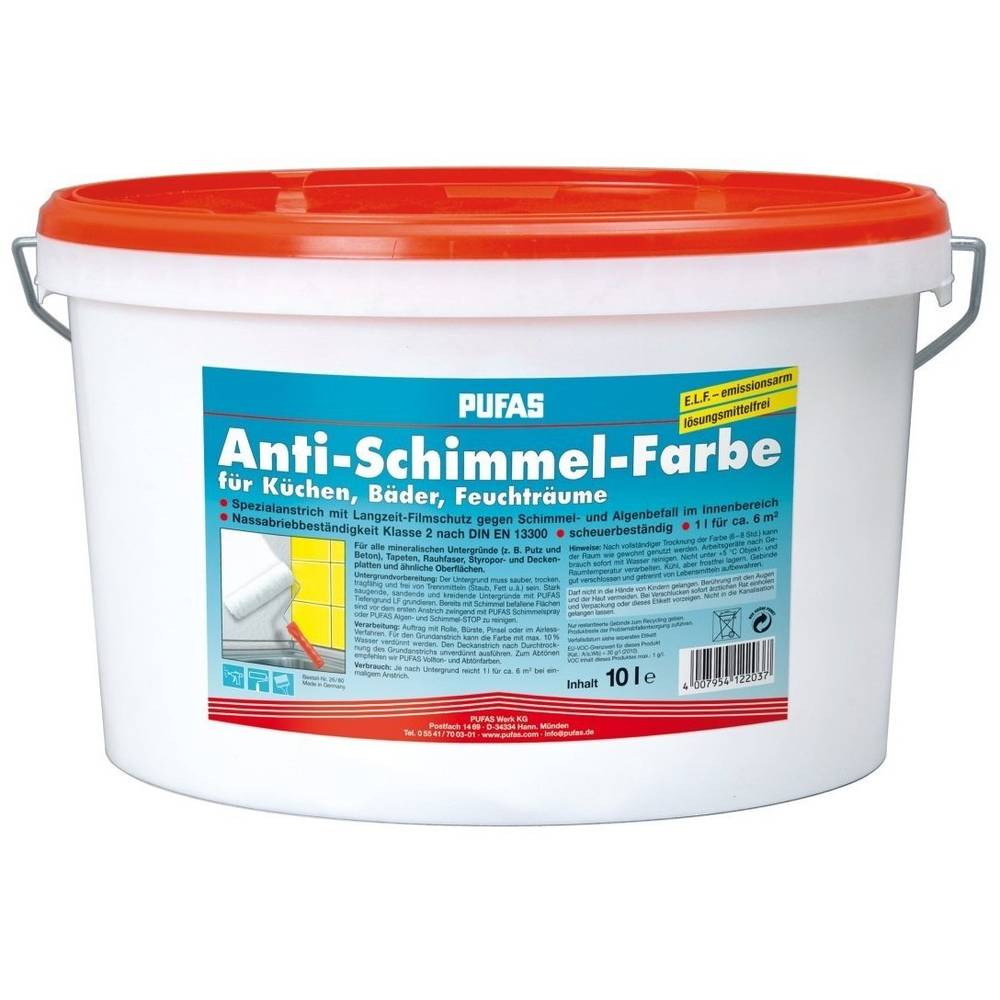 Anti Schimmel Farbe Gesundheitsschadlich