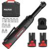 PULITUO 12V 3/8" verlängertem Hals Elektrische Ratschenschlüssel Set