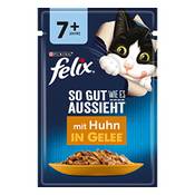 Purina Felix So gut wie es aussieht Huhn in Gelee