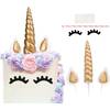 Qeeyon Einhorn Kuchen Topper