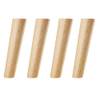 Qrity Tischbeine Holz