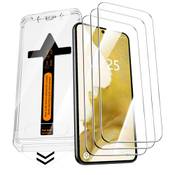 Quesple Panzerglas Schutzfolie für Samsung Galaxy S22