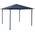 QUICK STAR Metall-Gartenlaube Nizza