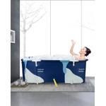 Qwork Tragbare Badewanne