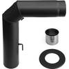 raik SH016-130-sw Raik Rauchrohr/Ofenrohr