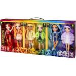 Rainbow-High-Puppen Violet, Ruby, Sunny, Skyler, Poppy, & Jade