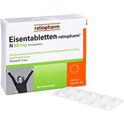 Ratiopharm Eisentabletten N 50 mg Vergleich