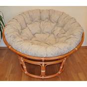 Big ! Rattan Papasansessel/Papasan D 130 cm,