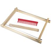 Rayher 7202200 Holz Kinder-Webrahmen