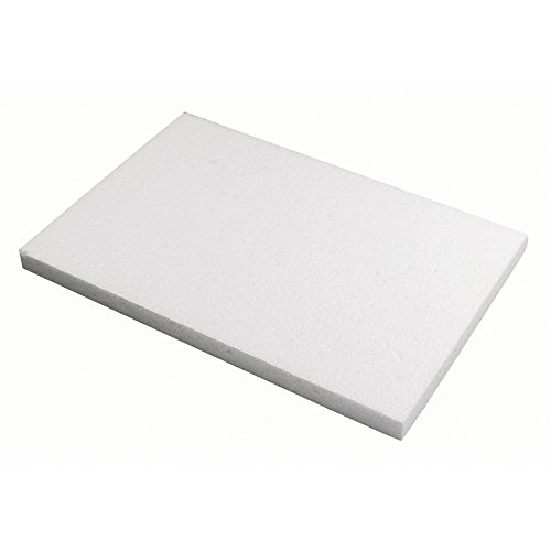 Plus-Model 124 - 2 Stück Weiße Plastik Platten, 2 Mm Dicke