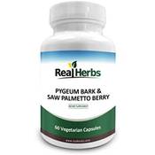 Real Herbs Pygeum Rinde & Sägepalme Kapsel Vergleich