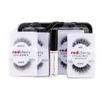 Red Cherry Nr. 43 (2 Stk), Nr. 747S (2 Stk) und Eyelash Adhesive SET