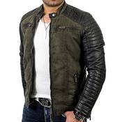Redbridge Herren Biker-Lederjacke Vergleich
