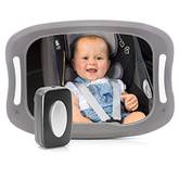 HECKBO Babyspiegel Baby Auto Spiegel bruchsicherer Auto-Rückspiegel für  Babyschale