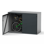 Reinkedesign Fahrradgarage Stahl