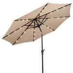 Relax4life Sonnenschirm mit LED-Beleuchtung