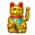 Relaxdays Maneki Neko Winkekatze