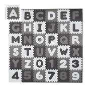 Relaxdays Puzzlematte ABC und Zahlen Vergleich