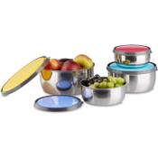 Relaxdays Schüssel Set mit Deckel 4-teilig Vergleich