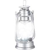 Relaxdays, Silber Sturmlaterne LED
