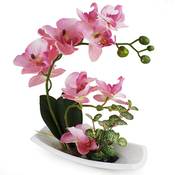 Renatuhom Künstliche Orchideen mit weißem Porzellantopf Vergleich