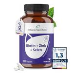 ‎Rhein Nutrition Biotin + Zink + Selen
