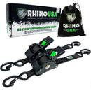 Rhino USA Spanngurte mit automatischem Rückzug
