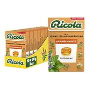 Ricola Orangenminze Vergleich