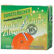 Riha Wesergold Getränkegruppe Durstlöscher Apfel Orange Zitrone