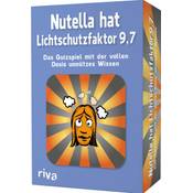 Riva "Nutella hat Lichtschutzfaktor 9,7" Vergleich
