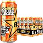 Rockstar Energy Drink Juiced Tropical Orange Passionfruit