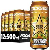 Rockstar Energy Drink Juiced Tropical Orange Passionfruit