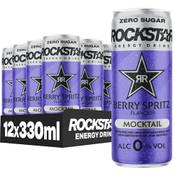 Rockstar Energy Drink Mocktail Berry Spritz