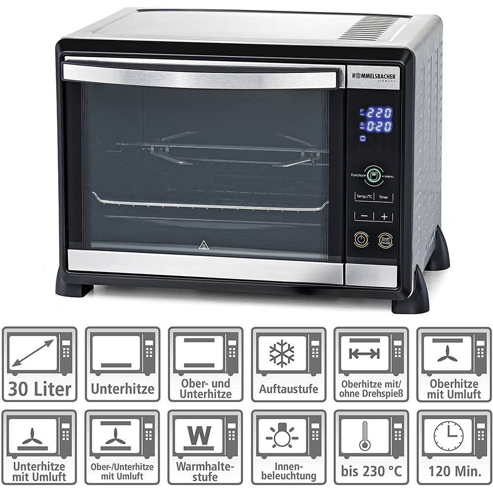 Rommelsbacher-Minibackofen: Top 10 Test & Vergleich