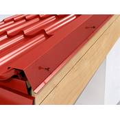 Roofart Ortgangblech für Dachpfannenprofile
