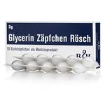 Rösch & Handel Glycerin Zäpfchen
