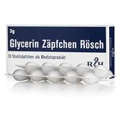 Rösch & Handel Glycerin Zäpfchen