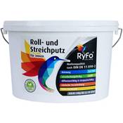 Ryfo Colors Roll- und Streichputz innen Vergleich