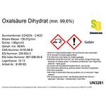 S3 Chemicals Oxalsäure Dihydrat (S1001631)
