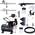 Sagud Airbrush Set mit Kompressor