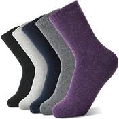 Sandsuced Merino-Wollsocken